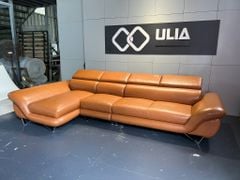 Sofa góc quây bọc da hạng sang