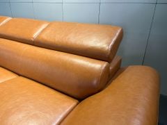 Sofa góc quây bọc da hạng sang
