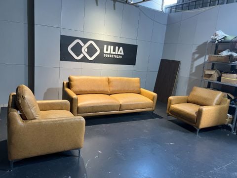Bộ sofa da nhập khẩu