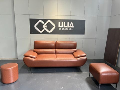 Sofa văng da 2 chỗ tựa liền  - Dorian