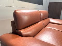 Sofa văng da 2 chỗ tựa liền  - Dorian
