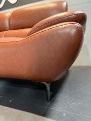 Sofa văng da 2 chỗ tựa liền  - Dorian