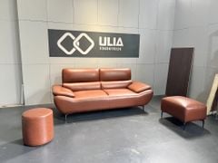 Sofa văng da 2 chỗ tựa liền  - Dorian