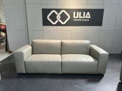 Bộ sofa 3 món bọc da bò nhân tạo
