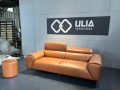 Sofa  bọc da Ý  2 chỗ ngồi