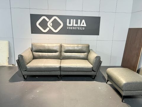 Sofa văng bọc da Ý - Verora