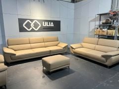 Set sofa bọc da Perry cho biệt thự