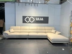 Sofa góc L dài 4,4m bọc da đẹp