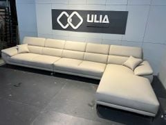 Sofa góc L dài 4,4m bọc da đẹp