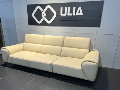 Ghế sofa 3 lòng ngồi màu trắng - Cosmo