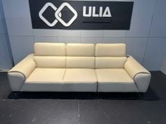 Ghế sofa 3 lòng ngồi màu trắng - Cosmo