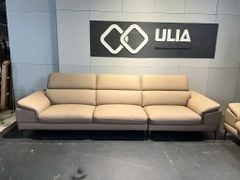 Bộ sofa 4 món bọc da Ý