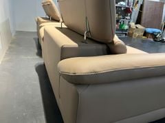 Bộ sofa 4 món bọc da Ý