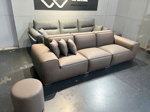 Sofa văng da nhập khẩu