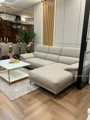 Sofa góc Perry bọc da