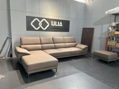 Sofa Góc Perry màu nâu xám
