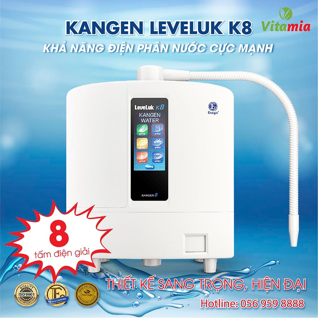 Máy lọc nước Kangen K8 - Máy điện giải dẫn đầu tại Nhật Bản – KANGEN