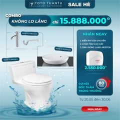 COMBO KHÔNG LO LẮNG (Tặng bình nóng lạnh ARISTON)