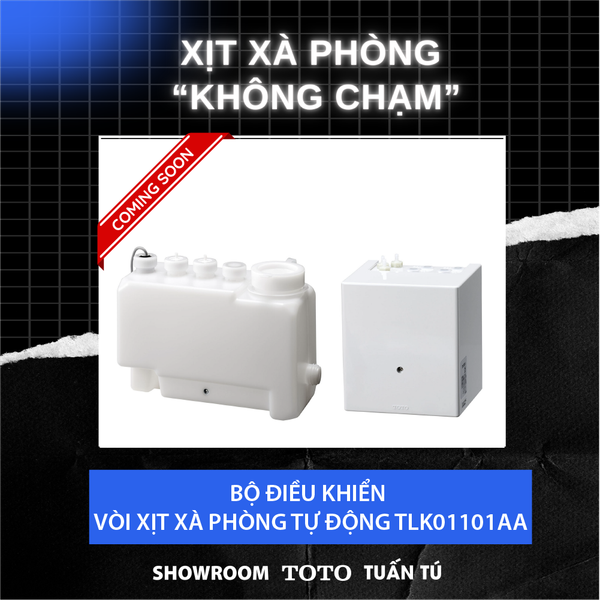 Bộ Điều Khiển Vòi Xịt Xà Phòng TOTO TLK01101AA Tự Động Pin