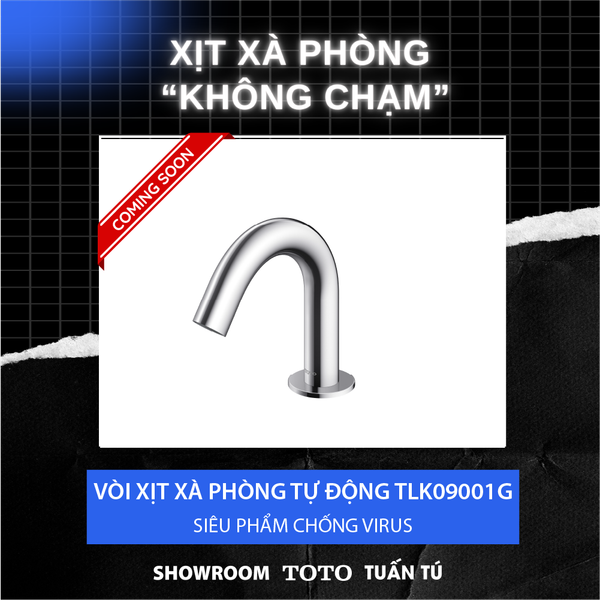 Vòi Xịt Xà Phòng TOTO TLK09001G Tự Động