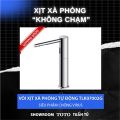 Vòi Xịt Xà Phòng TOTO TLK07002G Tự Động Thân Vừa