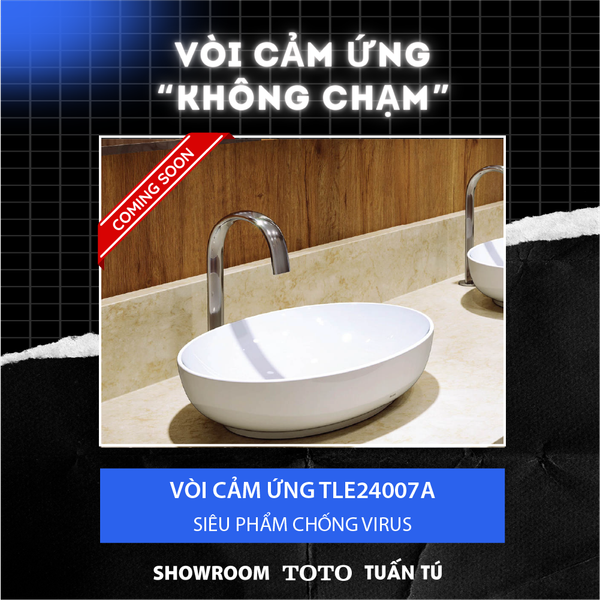 Vòi Lavabo Cảm Ứng TOTO TLE24007A Tự Động Thân Vừa
