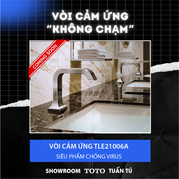 Vòi Lavabo Cảm Ứng TOTO TLE21006A Tự Động