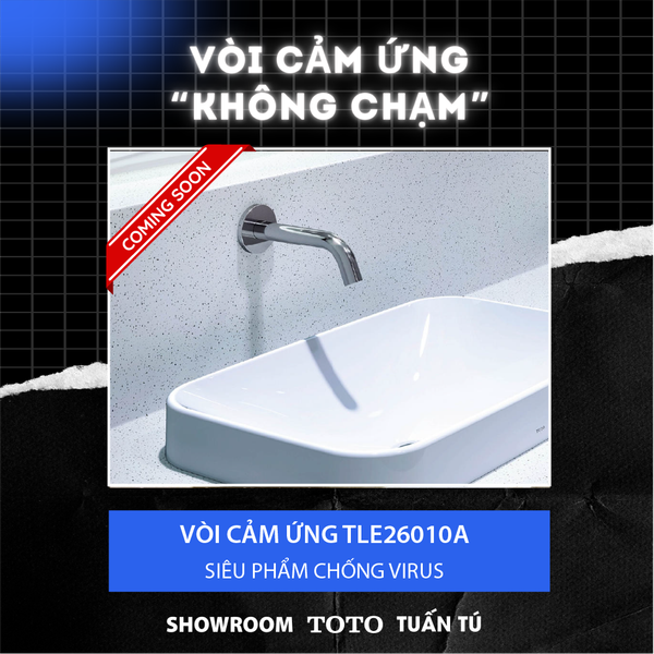 Vòi cảm ứng tự động (Loại gắn tường) TLE26010A