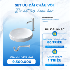 SET Chậu Vòi L1704#XW  TLG11305V  TVLF401