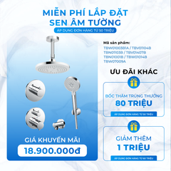 Bộ sen tắm âm tường TBW01003B1A  TBV01104B  TBN01103B  TBV01407B  TBN01001B  TBW01014B  TBW07009A