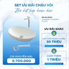 SET Chậu Vòi LT1705#XW  TLG01307V  TVLF401
