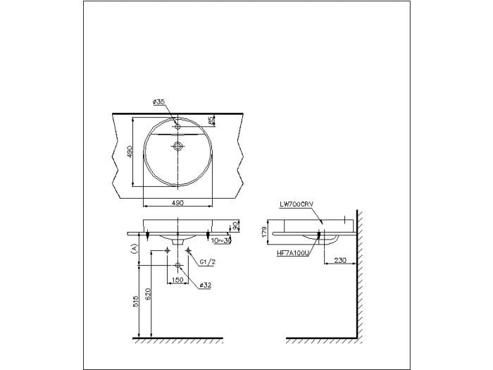 Chậu đặt trên bàn LT700CTR