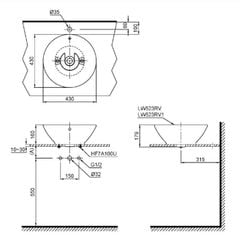 Chậu Lavabo TOTO LT523S (LT523R) Đặt Bàn Hình Tròn