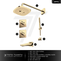 Bộ sen tắm âm tường  TBW02004A  TBW02017B  TBV02102B/TBN01101B  TBV02401B/TBN01001B  TBW02013B  TBG02001B