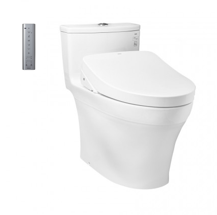 Bàn cầu một khối nắp rửa điện tử MS885DW11#XW - TOTO TUẤN TÚ