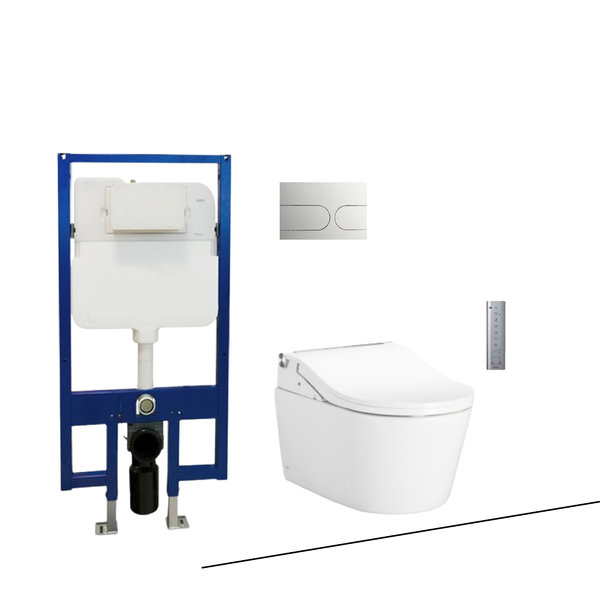 Bồn cầu treo tường cao cấp TOTO CW542HME5UNW1 TCF802C2Z WH172AAT MB175MSS
