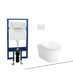 Bồn cầu treo tường TOTO CW553 TC384CVK WH172A MB170PWH
