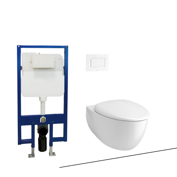 Bồn cầu treo tường TOTO CW812RA TC811SJ WH172A MB170PWH