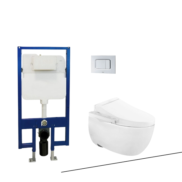 Bồn cầu treo tường TOTO CW812RA TCF23410AAA WH172A MB170PSS