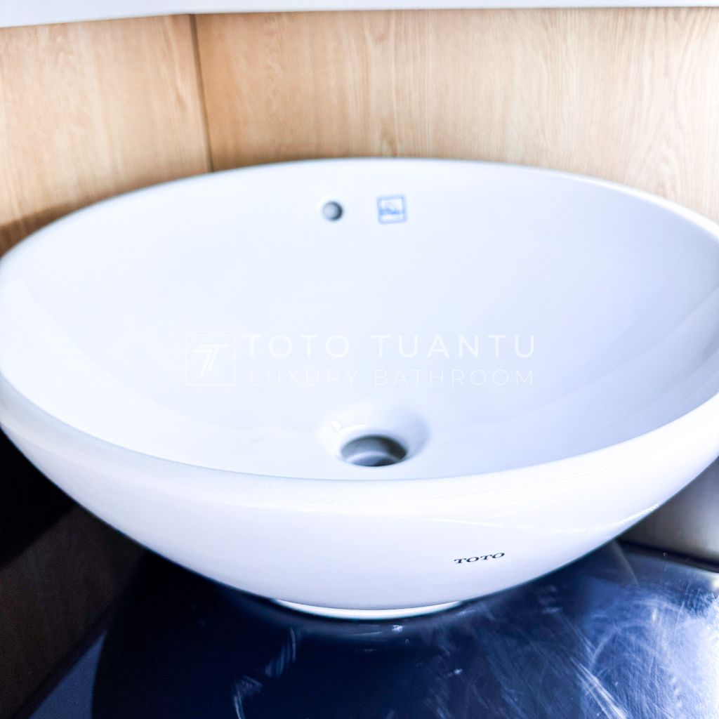 Chậu Lavabo TOTO LT523S (LT523R) Đặt Bàn Hình Tròn