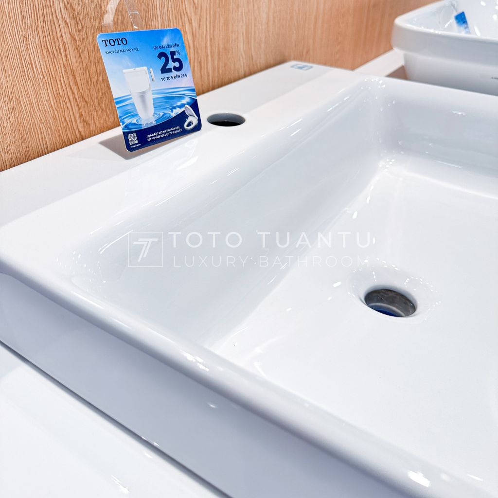 Chậu rửa mặt đặt bàn TOTO LT1615C