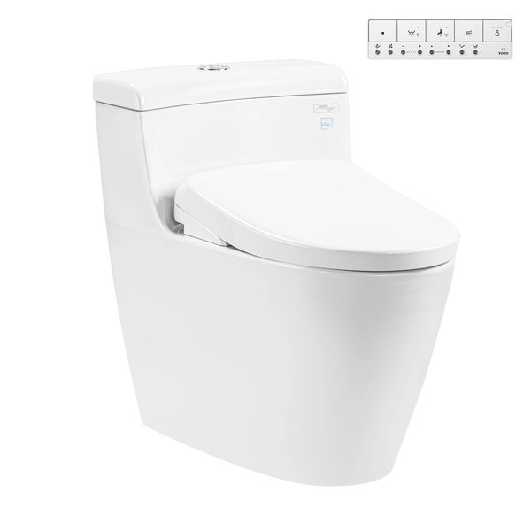 Bồn Cầu Điện Tử TOTO MS636CDRW23 Nắp Rửa Washlet TCF47360GAA S7 Giấu Dây