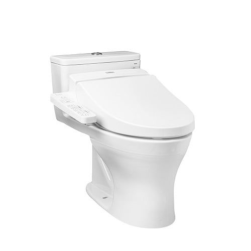 Bàn cầu 1 khối nắp rửa điện tử MS855DW7#XW - TOTO TUẤN TÚ