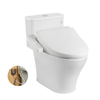 Bồn cầu một khối MS857DW18 kèm nắp rửa điện tử WASHLET dòng C2 cơ bản – TCF23710AAA