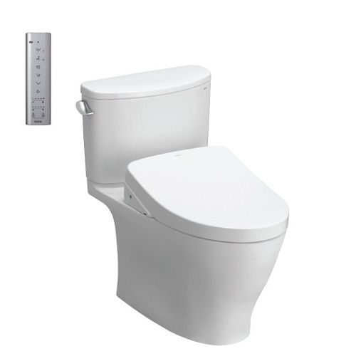 Bàn cầu 1 khối nắp điện tử MS887RW11 - TOTO TUẤN TÚ