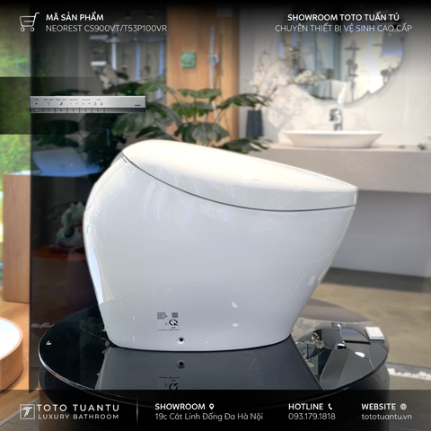 Bồn cầu NEOREST CS900VT/T53P100VR