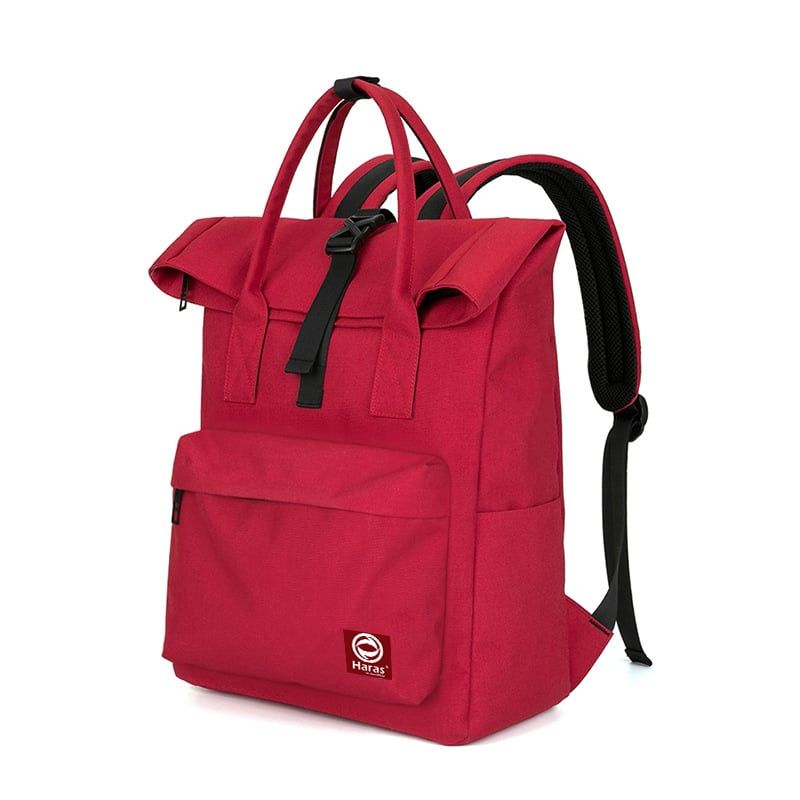 HRS213(ĐỎ)-Ba Lô UNISEX Phong Cách HARAS HRS213