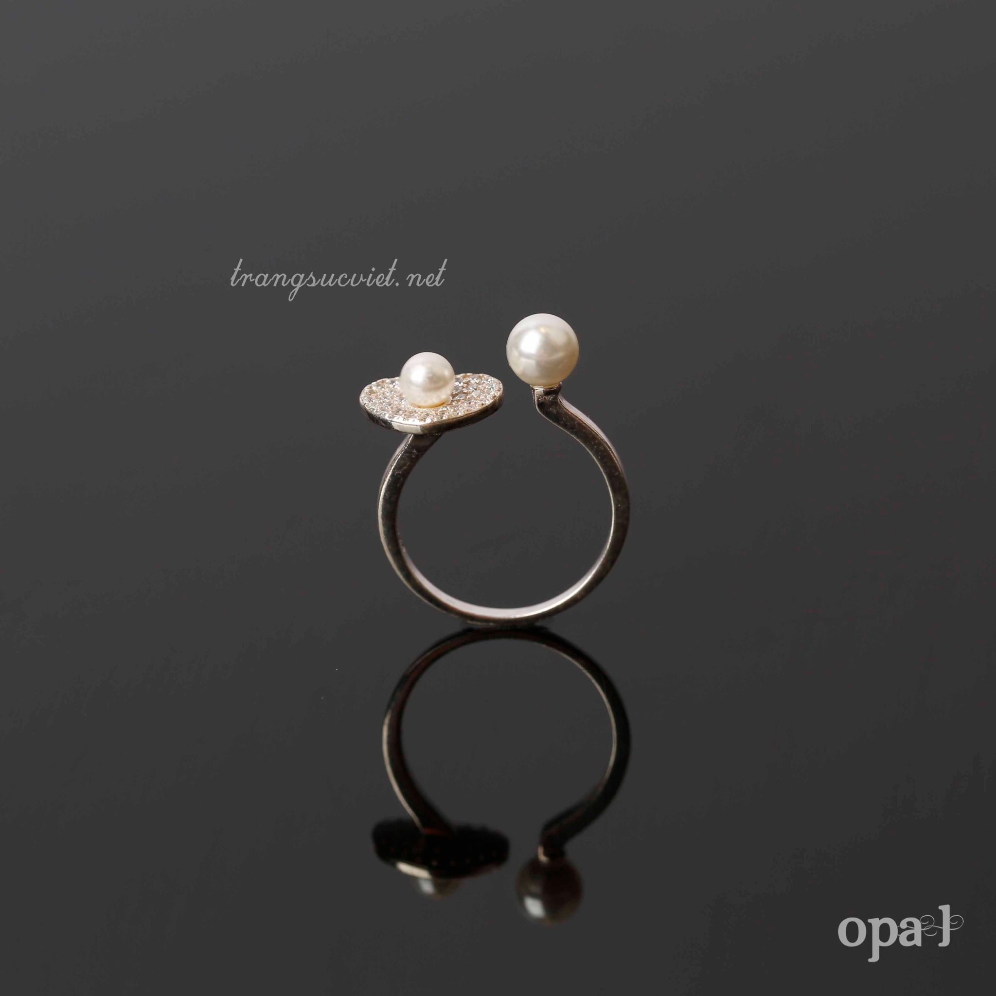  Nhẫn Opal tối giản – Dành cho người yêu, em gái ưu đãi tháng 4: 350K 