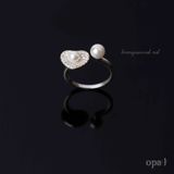  Nhẫn Opal tối giản – Dành cho người yêu, em gái ưu đãi tháng 4: 350K 