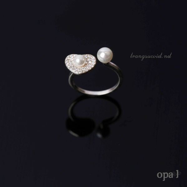  Nhẫn Opal tối giản – Dành cho người yêu, em gái ưu đãi tháng 4: 350K 